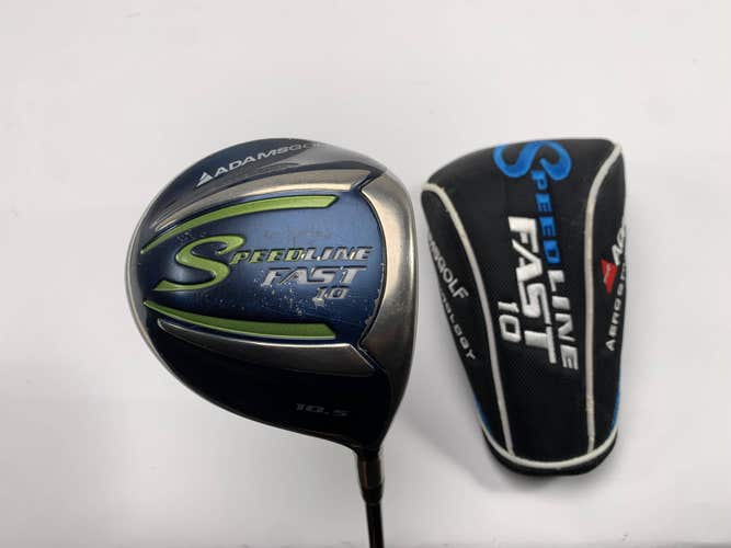 Adams Speedline Fast 10 Driver 10.5* Grafalloy Regular Graphite Mens RH W/HC