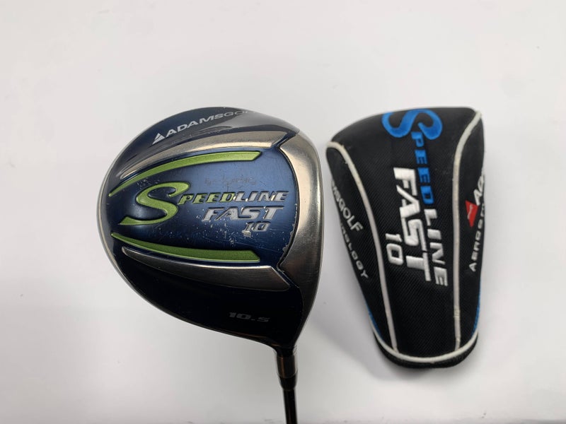 Adams Speedline Fast 10 Driver 10.5* Grafalloy Regular Graphite Mens RH W/HC