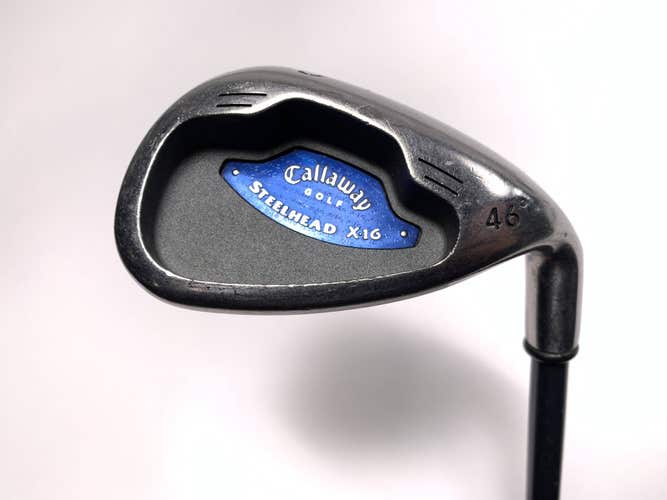 Callaway X-16 Pitching Wedge PW 46* System CW75 75g Regular Graphite Mens RH