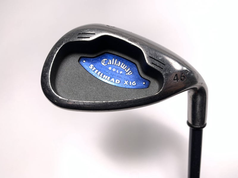 Callaway X-16 Pitching Wedge PW 46* System CW75 75g Regular Graphite Mens RH