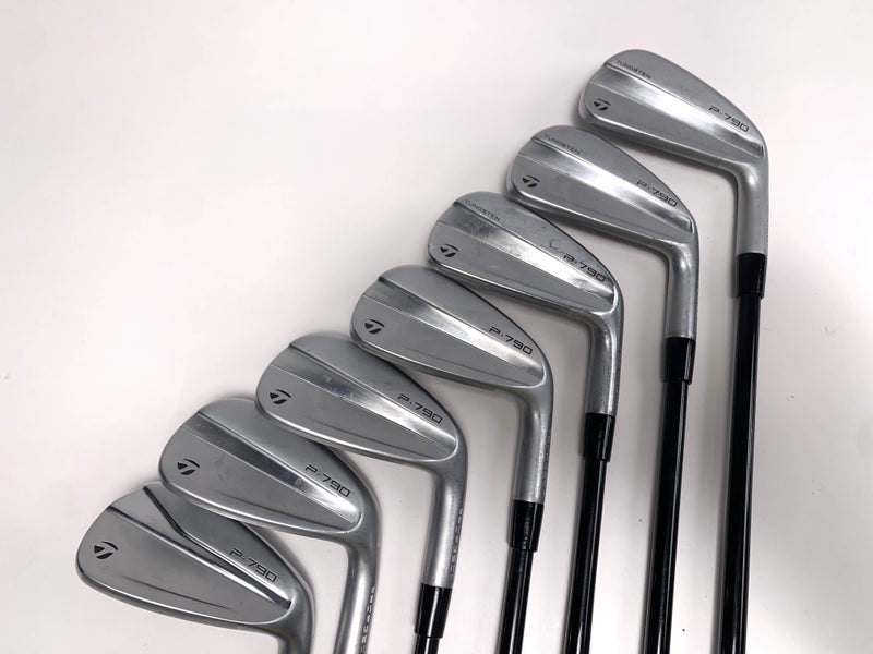 TaylorMade P790 2024 Iron Set 5-PW+AW Accra iSeries 60i Senior Graphite Mens RH
