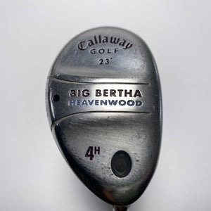 Callaway Big Bertha Heavenwood 4 Hybrid 23* Gems 55 55g Ladies RH