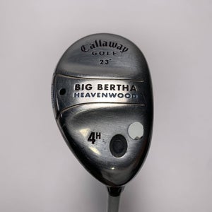 Callaway Big Bertha Heavenwood 4 Hybrid 23* Big Bertha Gems 55 Ladies RH