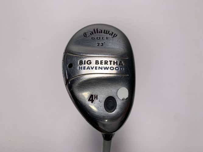 Callaway Big Bertha Heavenwood 4 Hybrid 23* Big Bertha Gems 55 Ladies RH