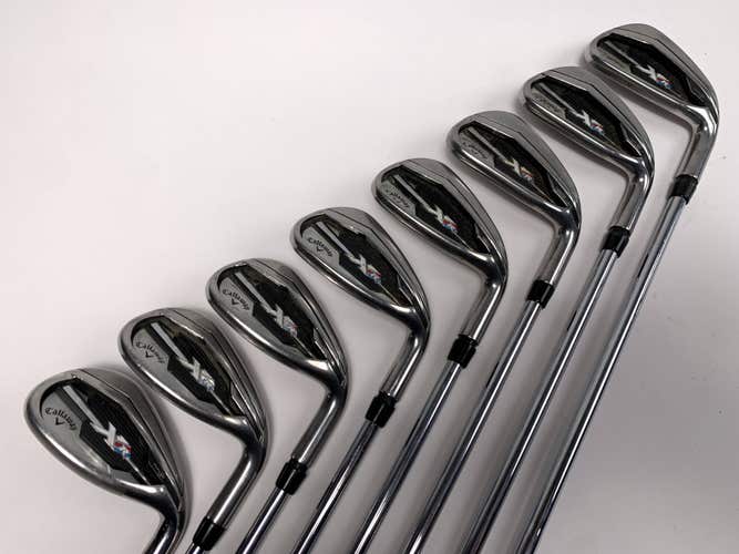 Callaway XR Pro Iron Set 5-PW+AW+SW True Temper Speed Step 80 Regular Steel RH