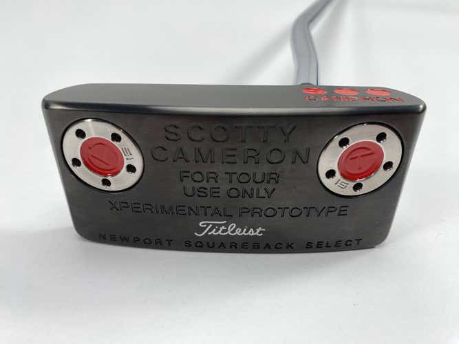 Scotty Cameron Newport Squareback Xperimental Prototype Circle T Putter 33.5" RH