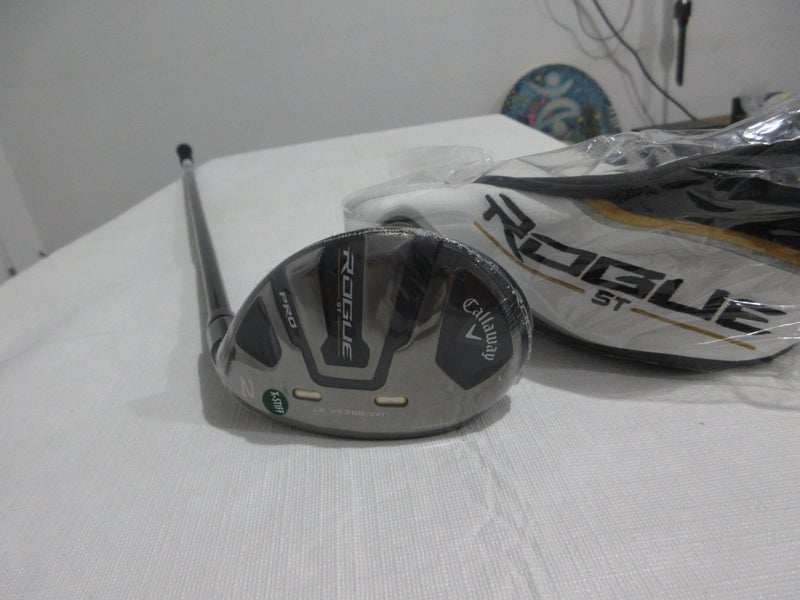 Callaway Rogue ST Pro 2 Hybrid - 2H - 18* - Extra Stiff X Flex Graphite - NEW