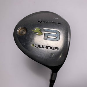 TaylorMade Burner 2008 3 Fairway Wood 15* REAX 49g Ladies Graphite Womens RH