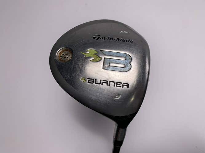 TaylorMade Burner 2008 3 Fairway Wood 15* REAX 49g Ladies Graphite Womens RH