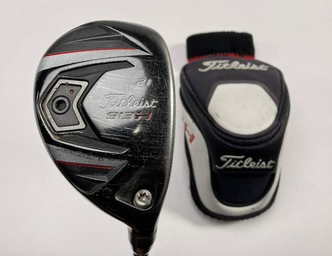 Titleist 913 H 3 Hybrid 21* Mitsubishi Rayon Diamana D+92HY 92g Stiff RH HC