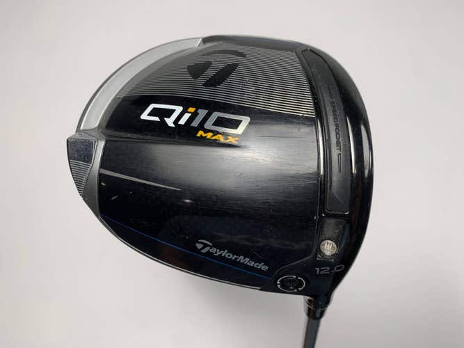 TaylorMade Qi10 MAX Driver 12* Fujikura Speeder NX 40g Ladies RH Undersize Grip