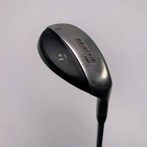 TaylorMade Rescue Mid 3 Hybrid 19* Light Metal Stiff Steel Mens RH