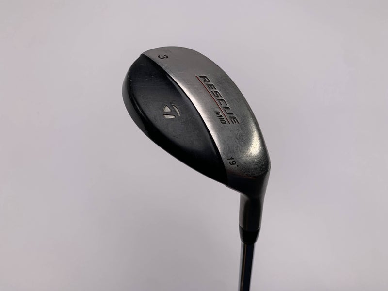 TaylorMade Rescue Mid 3 Hybrid 19* Light Metal Stiff Steel Mens RH