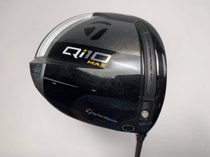 TaylorMade Qi10 MAX Driver 12* Fujikura Speeder NX 50g Senior Graphite Mens RH