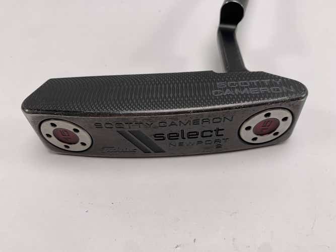 Scotty Cameron Select 2014 Newport 2 Putter 34" SuperStroke Flatso 1.0 Mens RH