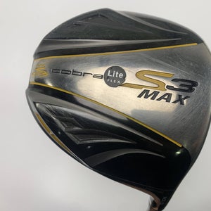 Cobra S3 Max Offset Driver 10.5* Fujikura Blur Lite Graphite Mens RH
