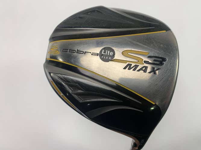 Cobra S3 Max Offset Driver 10.5* Fujikura Blur Lite Graphite Mens RH