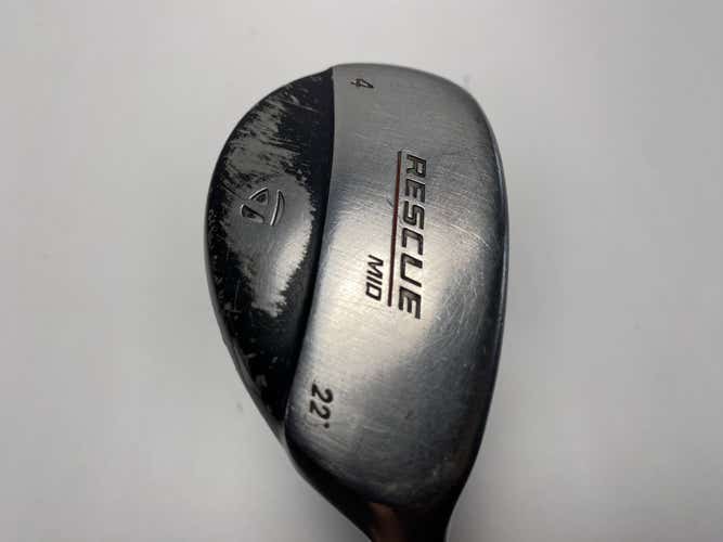 TaylorMade Rescue Mid 4 Hybrid 22* Regular Graphite Mens RH