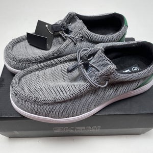 Skoni Slip-On Golf Shoes Dark Gray Green Men's SZ 8