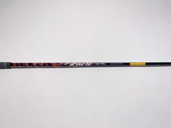 Mitsubishi Chemical Kai'li Red 75g Regular Hybrid Shaft 39.5"-Taylormade LH
