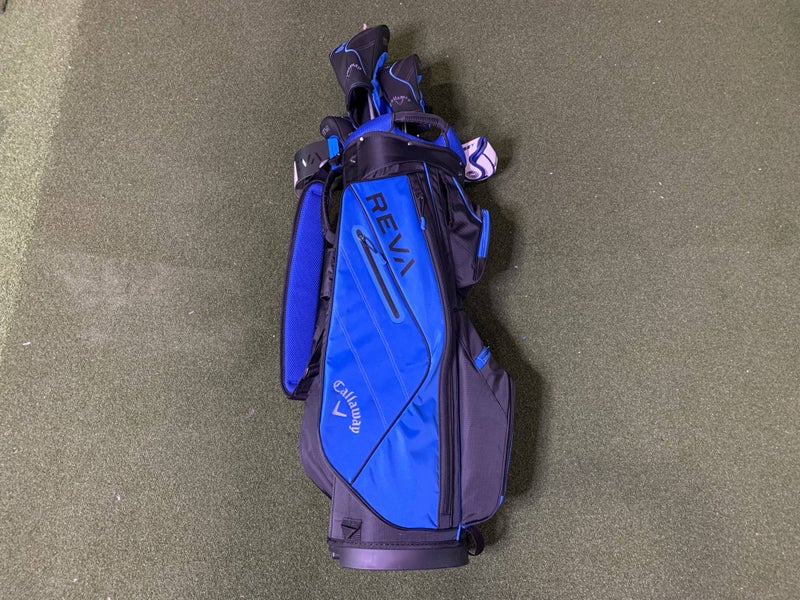 Callaway REVA Club Set Driver 3W 5H-6H 7-PW SW Putter Reva Ladies RH HC +Bag