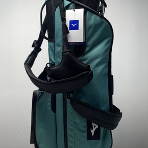 Mizuno BR-D3 Stand Bag Green 4-Way Divide Dual Strap Golf Bag NEW