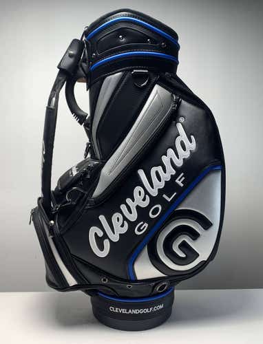 Cleveland CG17 Display Staff Bag Black Silver 6-Way Divide Strap Golf Bag NEW