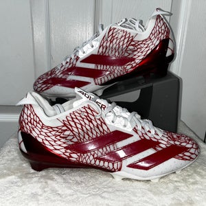 Men's  Size M 10.5 (W 11.5) Adidas Low Top Adizero Electric Molded Cleats (New)