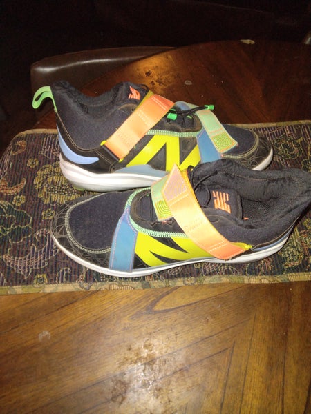 Black Men's Size M 11.0 (W 12.0) Adult New Balance Metal (Used)
