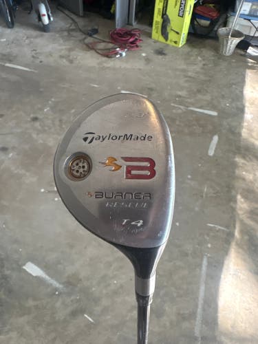 Men's 2008 TaylorMade 2008 Burner Rescue Tour Launch Right Handed Hybrid Regular Flex 4H (Used)
