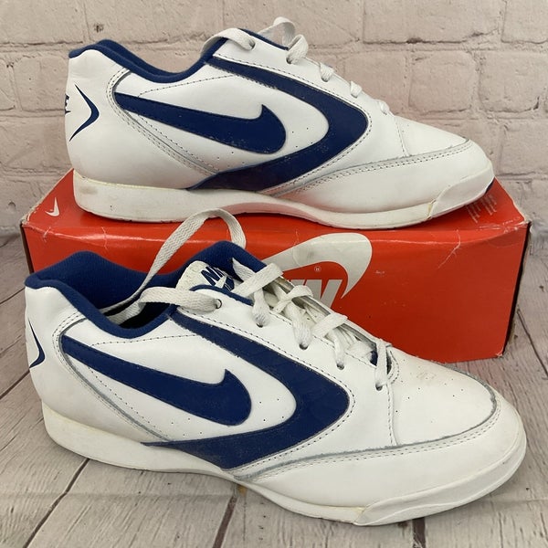 Nike 172002 140 00 Vintage Spirit Athletic Shoes White Dark Royal Blue US 8