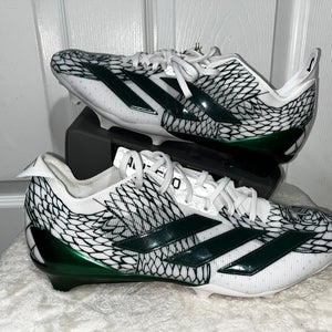 Men's  Size 13.0 (W 14.0) Adidas Low Top Adizero Electric Molded Cleats (New)