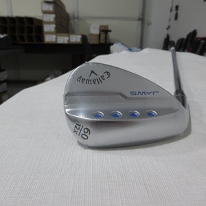Left-Handed Callaway Jaws MD5 Chrome Lob Wedge LW - 60.12 - Stiff Steel - NEW