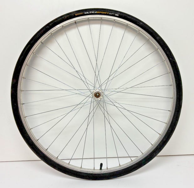 Vintage Weinmann 36-Steel Spoke Aluminum 27" Front Wheel Joytech Hub +Tire