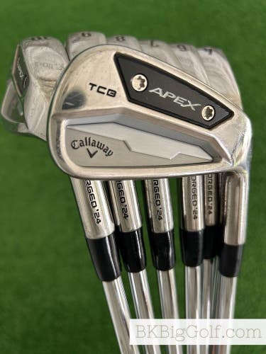 Callaway Apex TCB 24 Limited Edition Raw Forged Iron Set