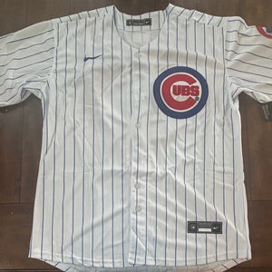 Chicago Cubs Pete Crow-Armstrong White Home Jersey MLB Adult Large NWT