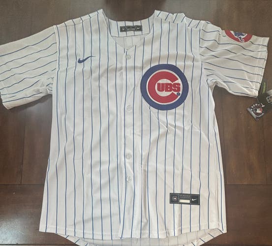 Chicago Cubs Pete Crow-Armstrong White Home Jersey MLB Adult Medium NWT