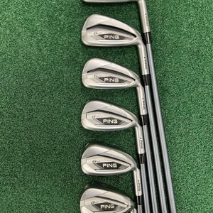PING G425 Iron Set Black Dot 5-PW Right Hand Stiff Flex Alta CB Graphite Shafts
