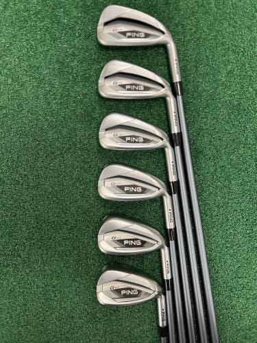 PING G425 Iron Set Black Dot 5-PW Right Hand Stiff Flex Alta CB Graphite Shafts