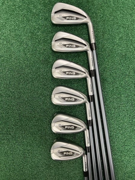 PING G425 Iron Set Black Dot 5-PW Right Hand Stiff Flex Alta CB Graphite Shafts