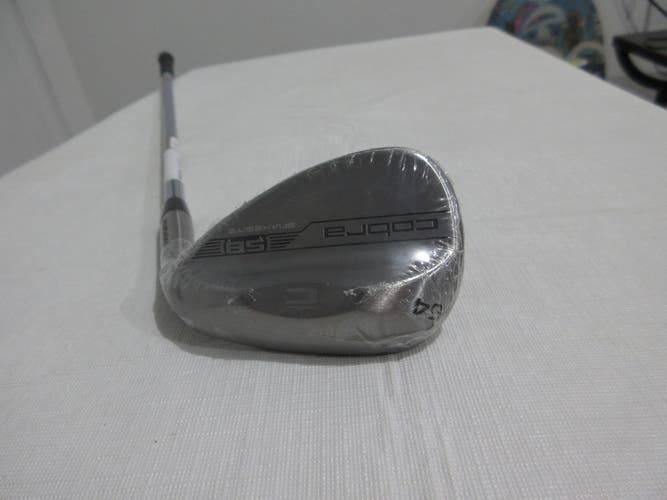 Cobra King Snakebite Raw Sand Wedge SW - 54.10* - KBS Stiff Flex Steel - NEW
