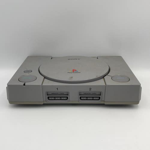 Sony PlayStation 1 PS1 Console SCPH-7501 Gray Tested & Working - *No Cables*