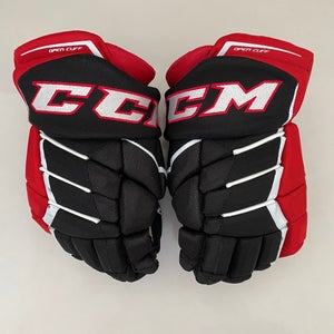 Senior CCM Jetspeed FT390 Hockey Gloves Black/Red 14”