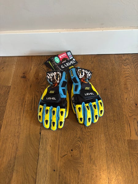 Blue Adult Unisex Small / Medium Level Gloves (New)