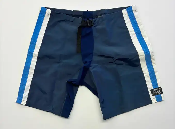 Philly Express Pant Shell – Navy with Light Blue & White Stripe Adult Medium *Read Full Description*