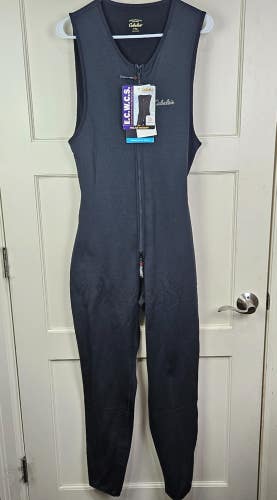 Cabela's Union Bib Polartec Base Layer Cold Weather System Men's Size: L Black