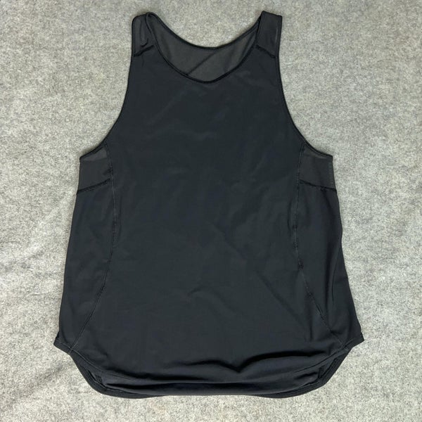 Lululemon Tank Top Womens 2 Black Sculpt Workout Athletic Shirt Lightweight
