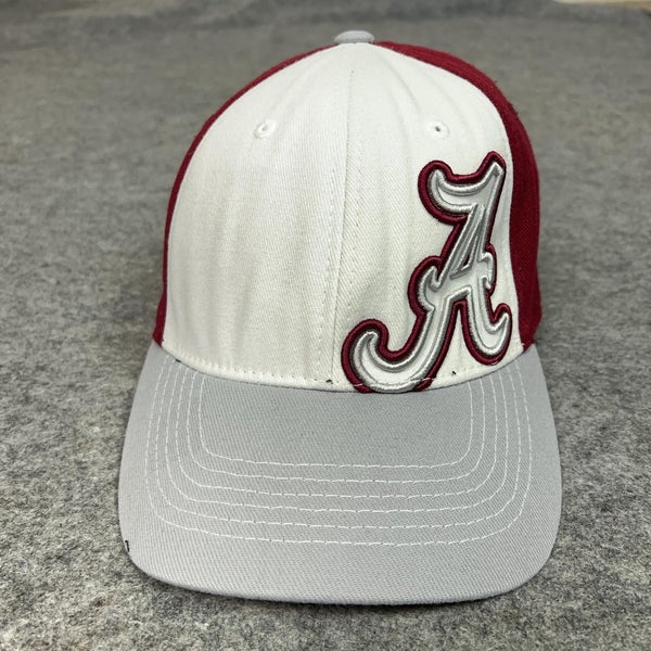 Alabama Crimson Tide Hat Cap Flex One Size Red White Gray NCAA Football Mens
