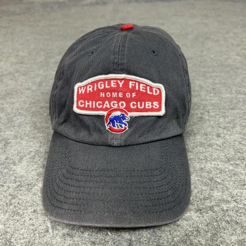 Chicago Cubs Hat Cap Strap Back Mens MLB Baseball Wrigley Field Home Sports