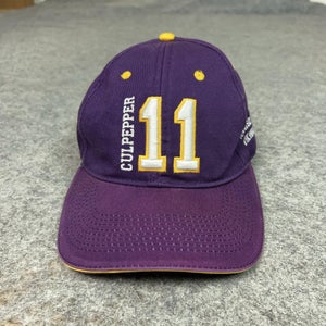 Vintage Minnesota Vikings Hat Cap Strap Back NFL Football Daunte Culpepper 90s